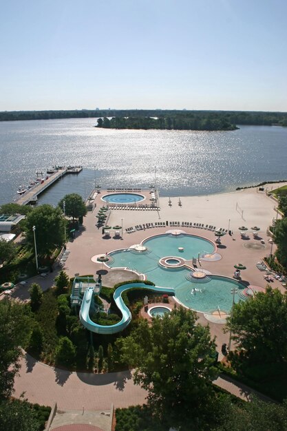 southbank beach resort pool austriasia warren coatings